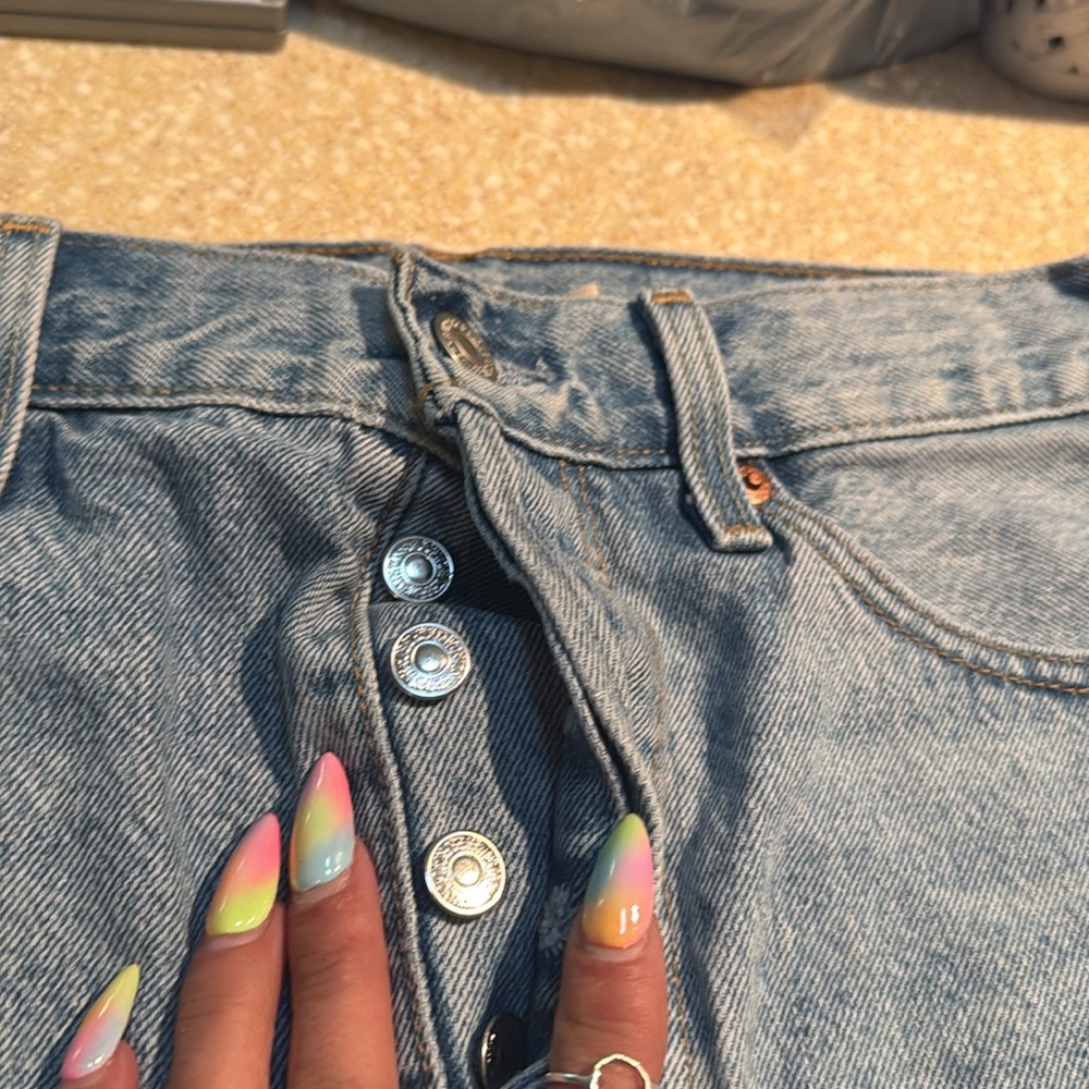 Levi’s Boho Denim Skirt. Size 25 - Picture 3 of 5